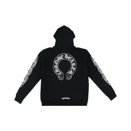 Chrome Hearts Horseshoe Black Hoodie