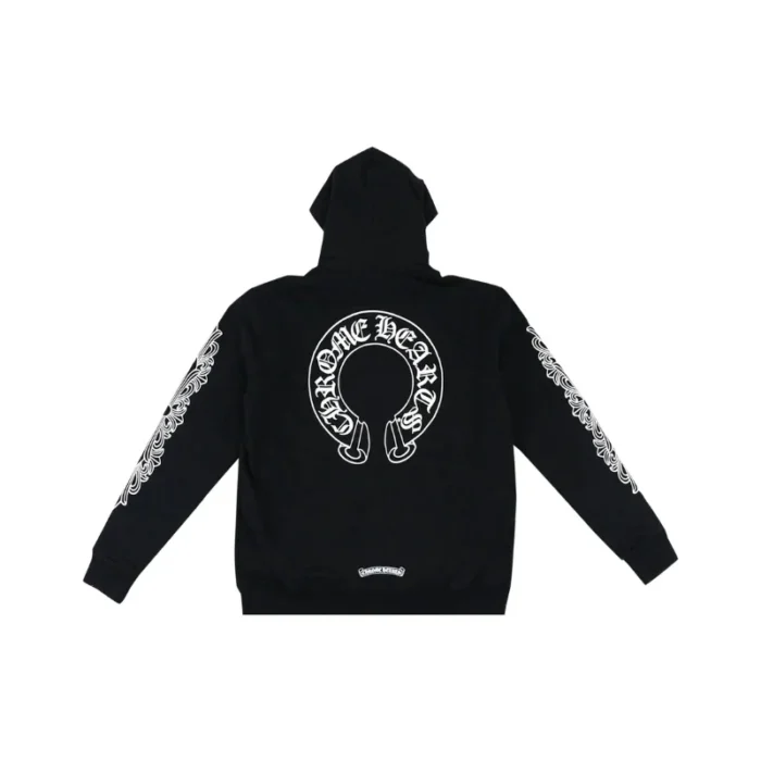 Chrome Hearts Horseshoe Black Hoodie