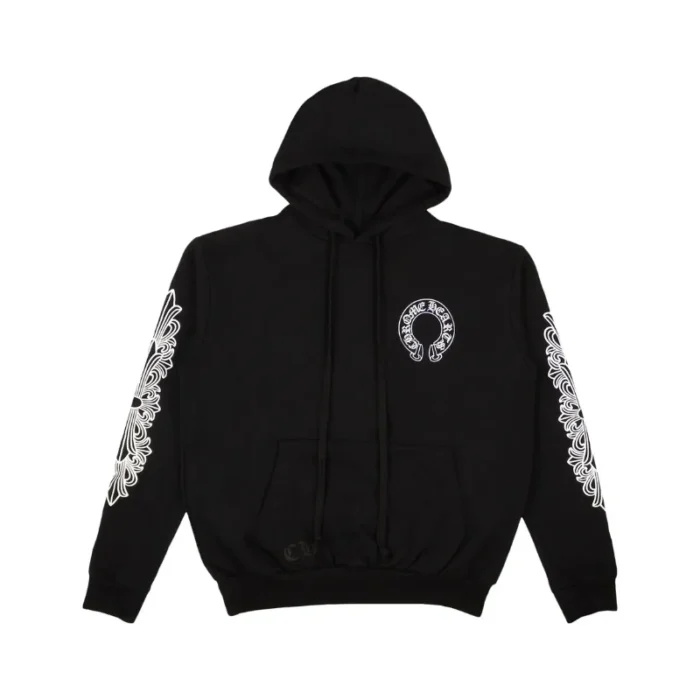 Chrome Hearts Horseshoe Black Hoodie