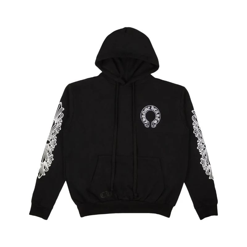 Chrome Hearts Horseshoe Black Hoodie