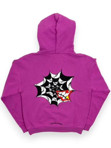 Chrome Hearts Exclusive Purple Vintage Hoodie