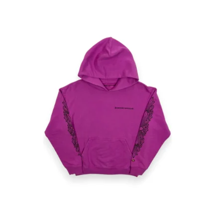 Chrome Hearts Exclusive Purple Vintage Hoodie
