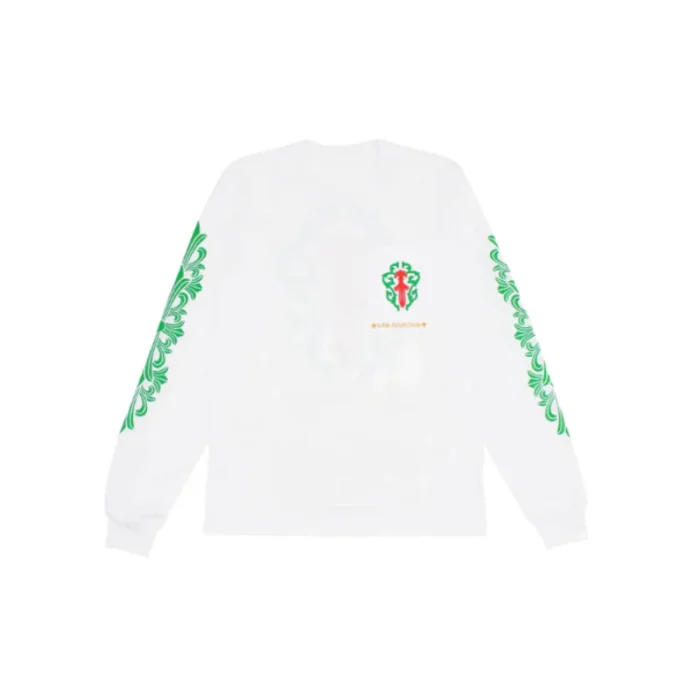 Chrome Hearts Dagger Los Angeles LS White Tee