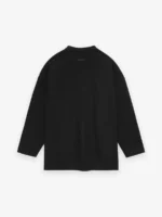 Fear of God Merino Logo Patch LS Tee Black