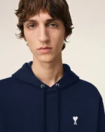 Ami de Coeur Navy Pullover Hoodie