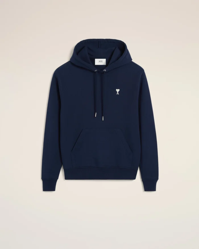 Ami de Coeur Navy Pullover Hoodie