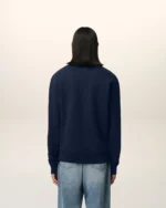 Ami de Coeur Navy Cotton Sweatshirt