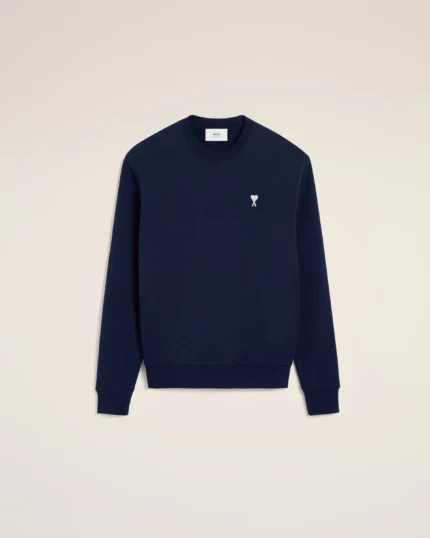 Ami de Coeur Navy Cotton Sweatshirt