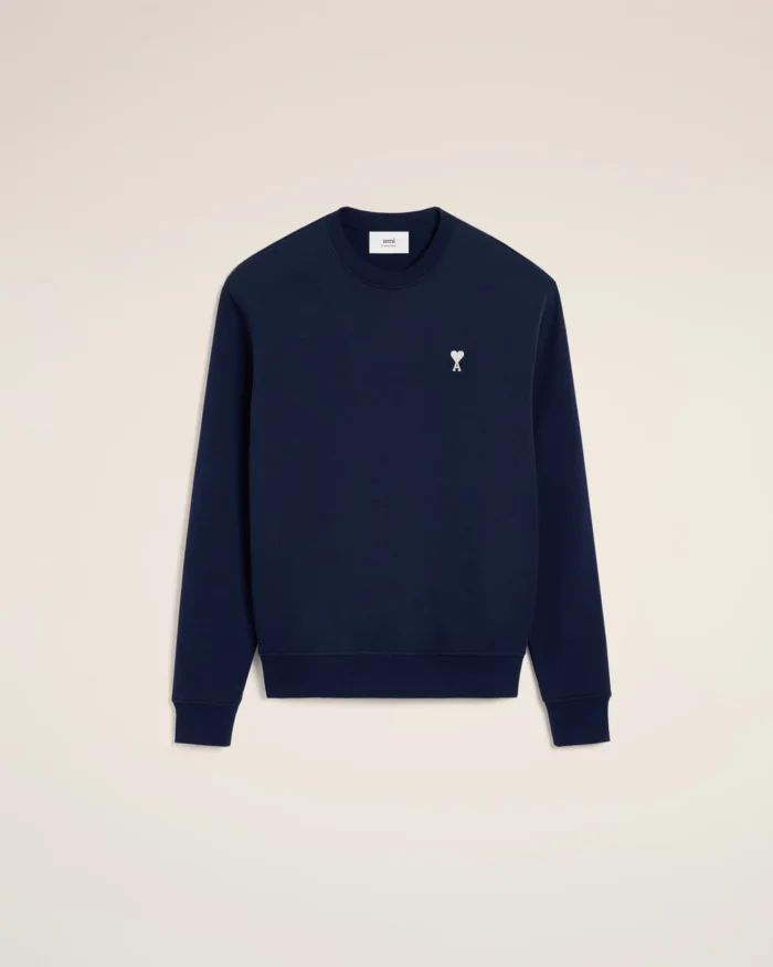 Ami de Coeur Navy Cotton Sweatshirt