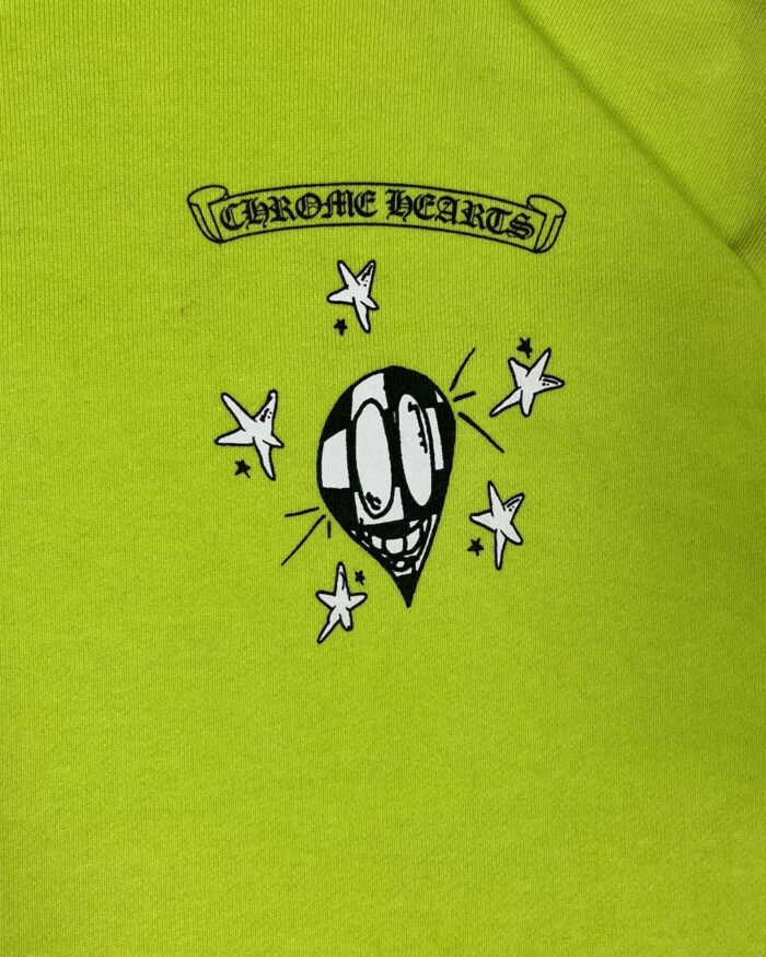 Chrome Hearts x Matty Boy Lime Green Hoodie
