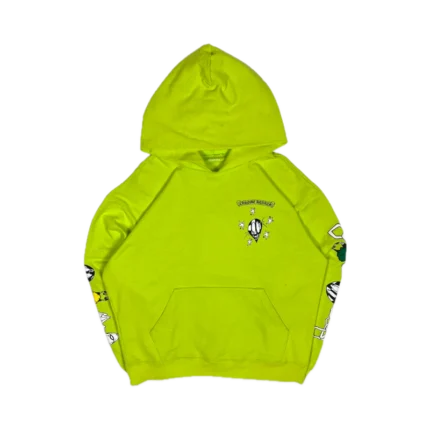 Chrome Hearts x Matty Boy Lime Green Hoodie