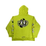 Matty Boy link Zip Up Hoodie Lime Green