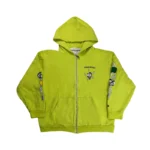 Matty Boy link Zip Up Hoodie Lime Green