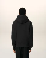 Zipped Ami de Coeur Black Hoodie